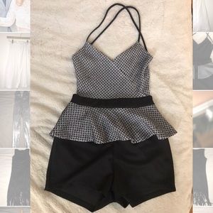 Romper so cute open back